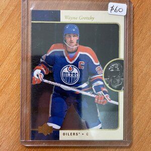 2015-16 SP Authentic '95-96 SP Retro #R35 Wayne Gretzky Edmonton Oilers